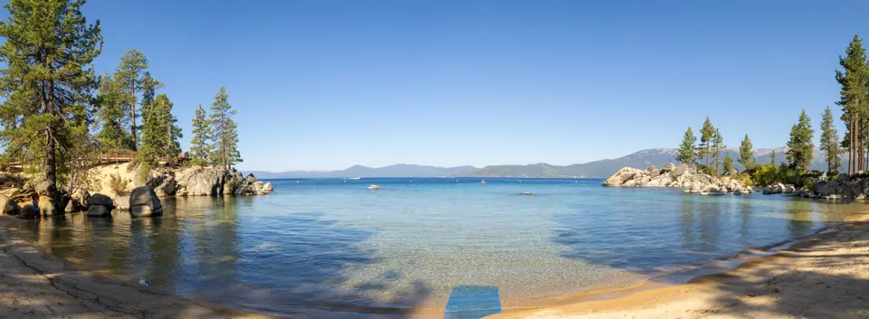 Lake Tahoe, Nevada shore (Sand Harbor boulders)