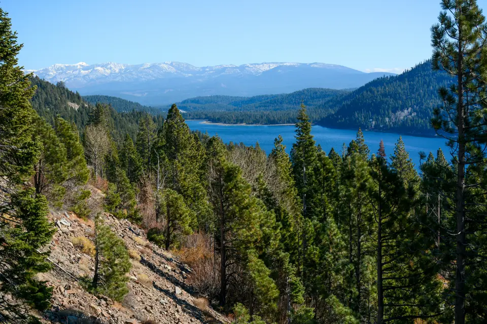 I-80 over Donner Summit / Sierra highway