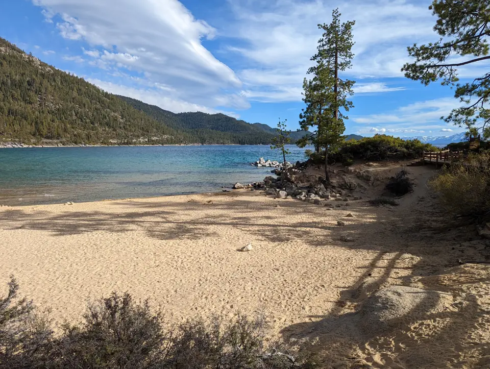 Lake Tahoe, Nevada shore (Sand Harbor boulders)